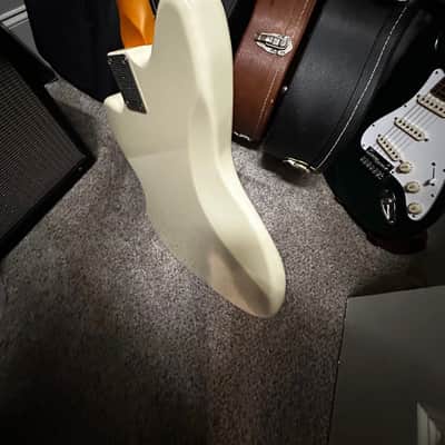 2020 Squier J Mascis Jazzmaster - Vintage White image 6
