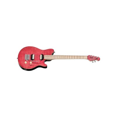 Sterling by Music Man Axis AX3 Flame Maple Stain Pink image 6