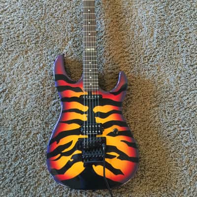 ESP LTD GL-500t Rare George Lynch Purple Tiger 03/04 Custom | Reverb