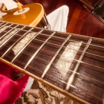 Gibson Historic Collection '57 RI Les Paul Goldtop Reissue 1995 - Antique Gold image 11