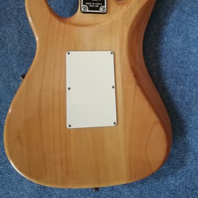 Rare Vintage 90's - Samick Valley Arts Super Strat SSM2 (1993, Natural, Floyd Rose Licence) image 4