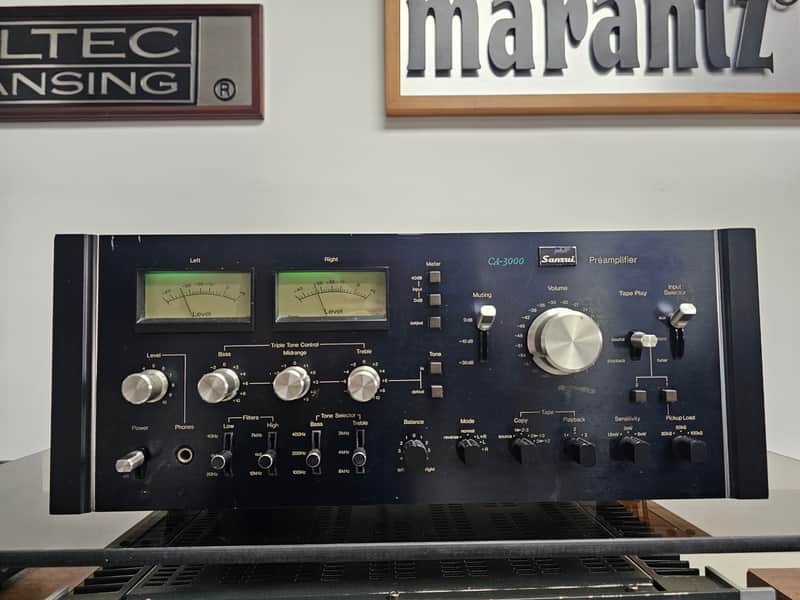 Sansui CA-3000 Stereo Vintage Preamplifier Serviced (Read Description)