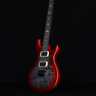 PRS SE Custom 24 Floyd Rose, Charcoal Cherry Burst image 6