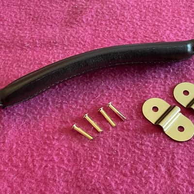 NOS leather guitar case handle for Hiscox Calton mark leaf skb gator crossrock image 6