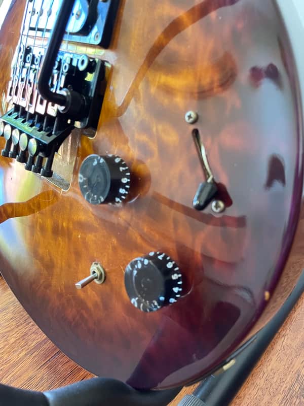 Edwards by ESP E-LP QT Les Paul Type with Schaller Floyd Rose | Reverb