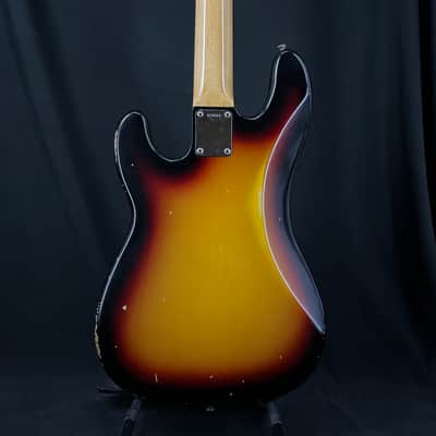 Fender Custom Shop Limited Edition '59 Precision Bass Relic Sunburst w/ OHSC image 6