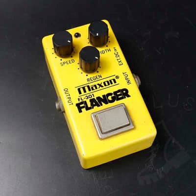 Maxon FL-301 Flanger (s/n 96396, Vintage, Rare 18V Version, Made