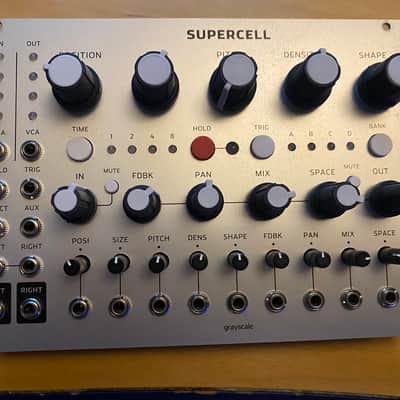 Grayscale Supercell Eurorack Granular Audio Processor Module (Silver) image 1