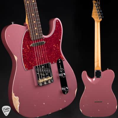 2024 - Suhr Eddie's Guitars Exclusive Roasted Classic T Antique - Burgundy Mist image 1