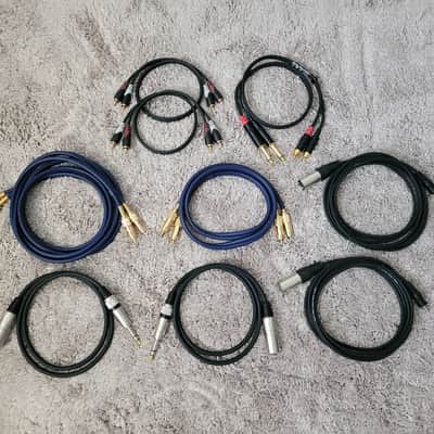 XLR, TS, TRS, RCA Audio Cable Bundle. (Oehlbach, Procab, Cordial, Accu Cable, Adam Hall) image 1