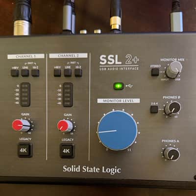 Solid State Logic SSL 2+ USB Audio Interface 2020 - Present Black image 1