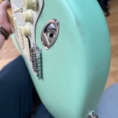 Fender American Performer Stratocaster HSS with Maple Fretboard 2018 - Present - Satin Surf Green image 4
