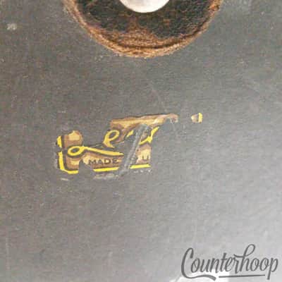Leedy 18x12-14"Bass Drum/Marching Tom Hard Shell Drum Case Vintage 40s Fiber USA image 2