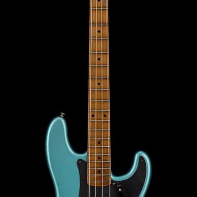 Fender Custom Shop Empire 58 Precision Bass Journeyman Relic - Aged Teal Green Metallic #88222 image 5