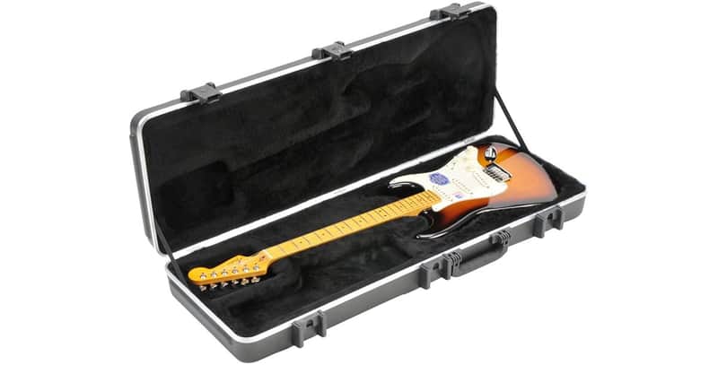 SKB Pro Rectangular Hardshell Electric Guitar Case with Large TSA Trigger Latches image 1
