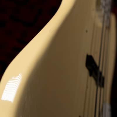🇯🇵 1989 Fender Order Made JB75-900 Jazz Bass, Fully Painted White, Matching Headstock, Gold Hardware, FujiGen image 18