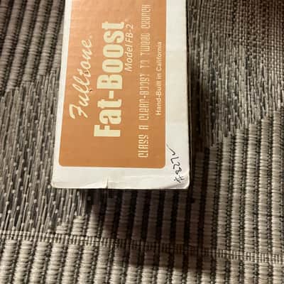 Fulltone Fat Boost FB-2 2000s - Red image 3