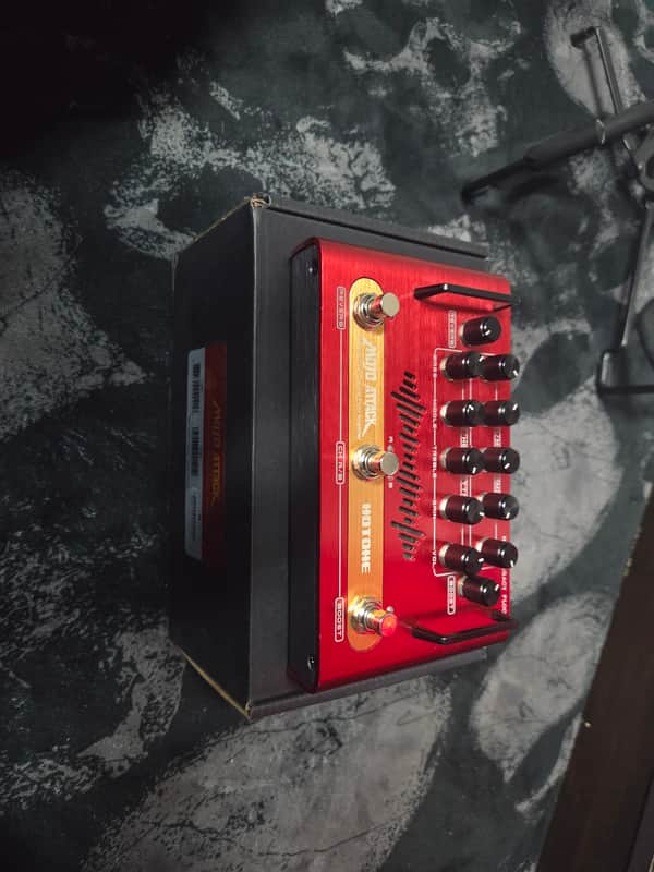 Hotone NLF-2 Nano Legacy Mojo Attack Dual Channel Floor Amplifier 2018 - 2021 - Red image 1