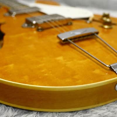 Rare Vintage 1970's made Epiphone Casino Blue Label w/Original HC Made in Japan image 8