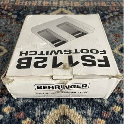 Behringer FS112B 2 Button Footswitch W/Box! G35 image 8
