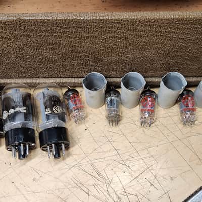 Fender Vibrolux 1961 - Brown image 11