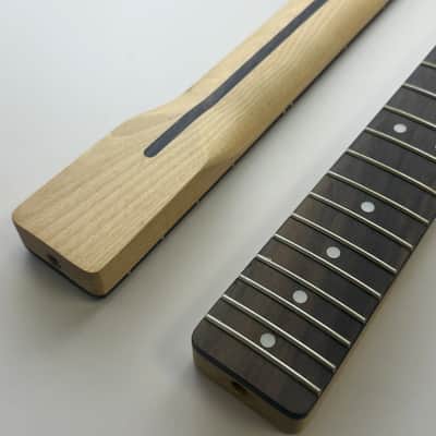 Telecaster Style Guitar Neck, 21 Frets, Rosewood Fingerboard image 2