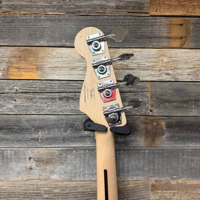 Squier Vintage Modified Jaguar Bass Special SS Candy Apple Red image 10