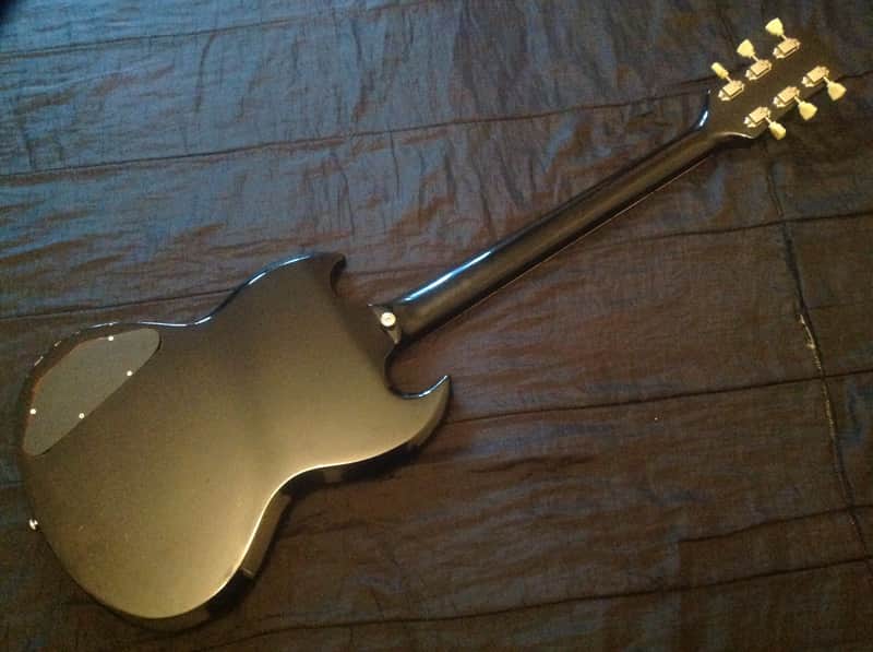 1985 Bill's Brothers Japan '61 SG Reissue Black | Reverb