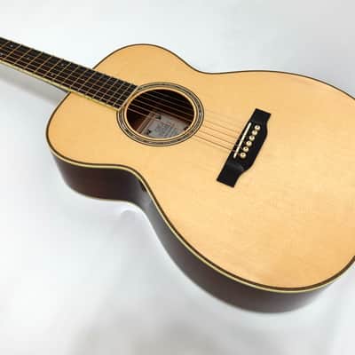 Circa OM Adirondack/Fiddleback Mahogany image 15