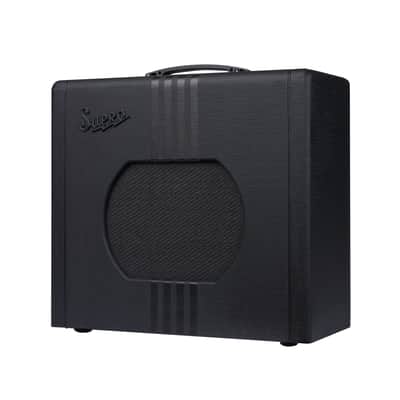 Supro 1820R Delta King 10 5-Watt 1x10" Guitar Combo 2023 - Present - Black / Black Stripes image 4