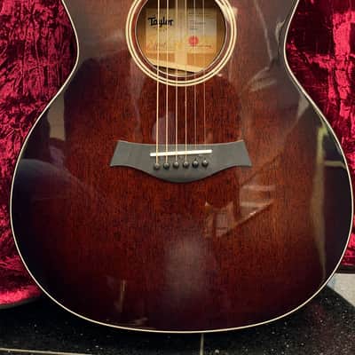 Taylor 524ce Grand Auditorium Cutaway Mahogany Ebony Binding Acoustic-Electric Guitar w/Case image 5