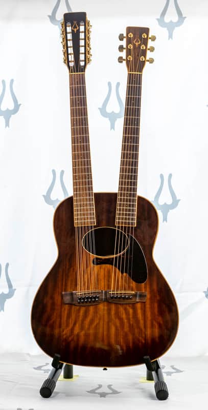 Daion THE '80W Doubleneck (6/12 String) Acoustic Early 1980s - Canada Market AY380D image 1
