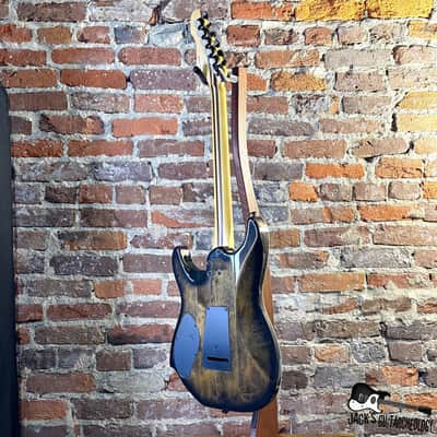 Valiant Guitars Soothsayer 'The Sage' HH w/ OHSC *NAMM Model* (2020s - Natural Flame Top Gloss) image 14