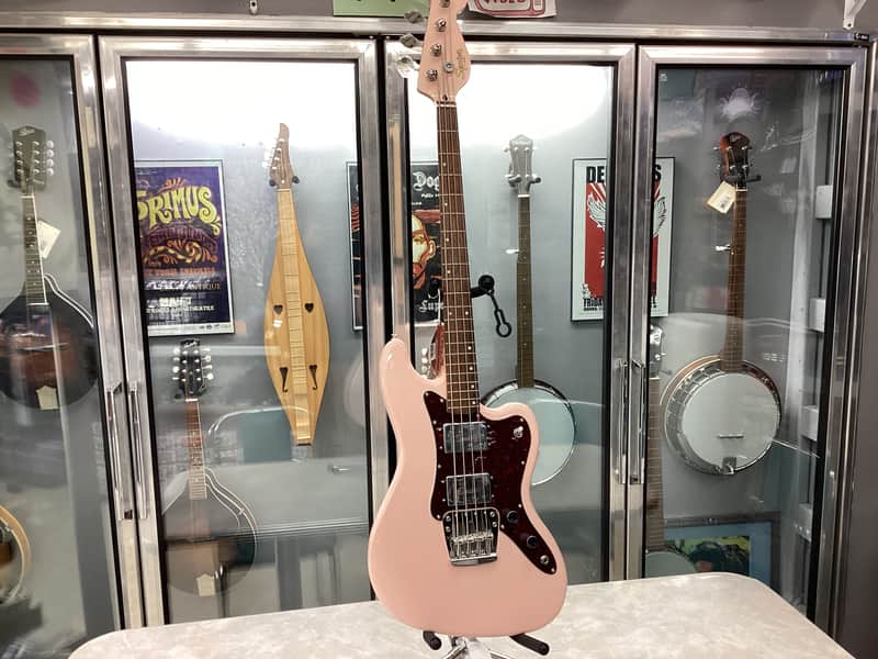 Squier Paranormal Rascal Bass HH 2023 - Present - Shell Pink image 1