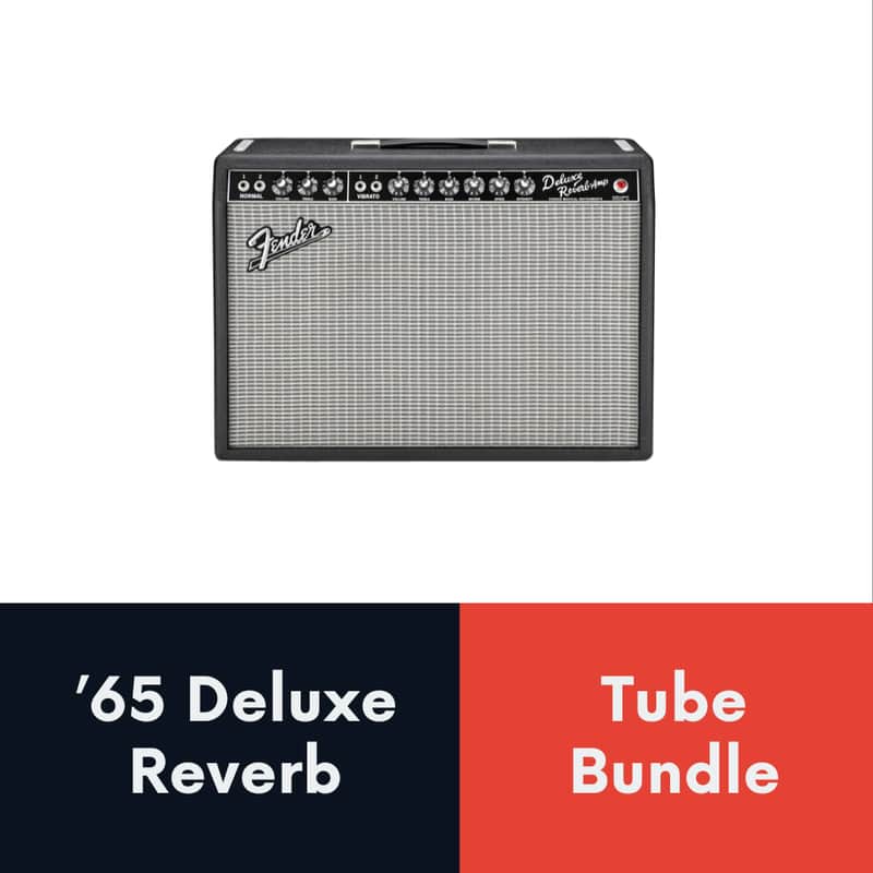 Fender ’65 Deluxe Reverb - Electro-Harmonix Tube Bundle (Without Rectifier)