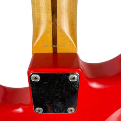 Fender Japan Stratocaster 1993-1994 - Red Repaint - Vintage image 6