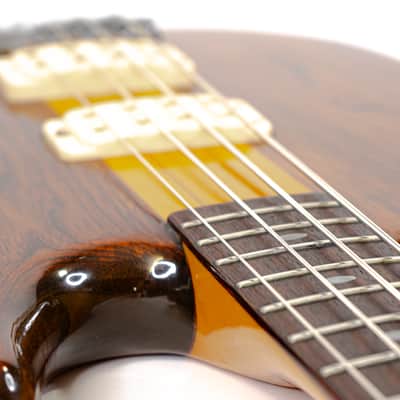 1978 Greco GOB700 “Speedway” Electric Bass w/ Neck Through Construction, Hybrid Bone/Brass Nut, Gigbag image 4