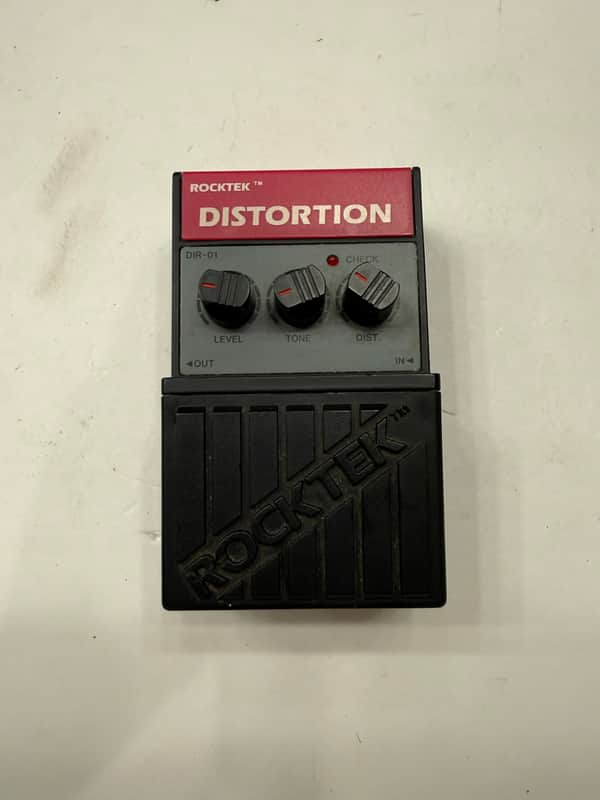 Rocktek DIR-01 Distortion Rare Vintage Guitar Effect Pedal image 1