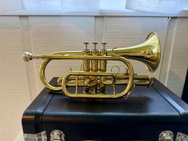 Jupiter JCR-520 M Bb Shepherd’s Crook Cornet - $425!