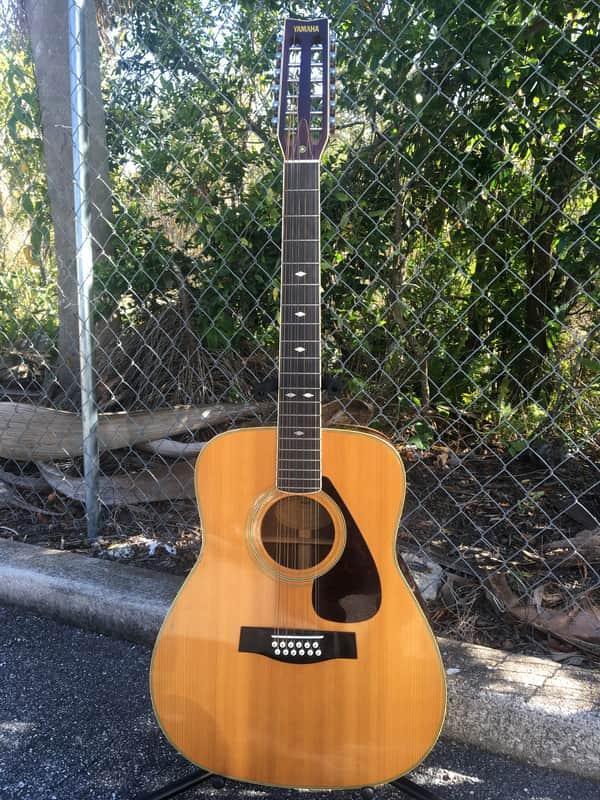 Yamaha FG-512 12-String Jumbo Dreadnought Natural image 2