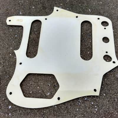 Vintage Early 1960's Fender Jaguar Pickguard - Rare White Nitrate for Custom Colors image 3