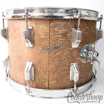 *Rogers 14x10"Tom Drum Powertone Fullerton 9/72 Swivomatic Vintage70s Nat.Birch* image 1