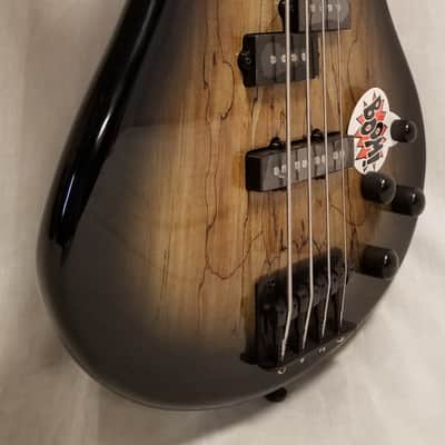 Ibanez GSR200SM, SR Gio 4 String Natural Gray Burst Finish Electric Bass Guitar image 4