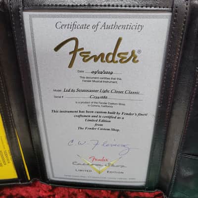 Fender Custom Shop LTD '65 Stratocaster Light Closset Classic 2019 - British Racing Green image 18
