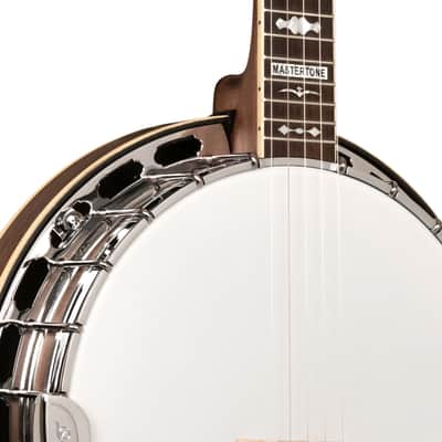 Gold Tone Mastertone&reg OB-150EF: 24-Fret Orange Blossom Banjo with Case image 4