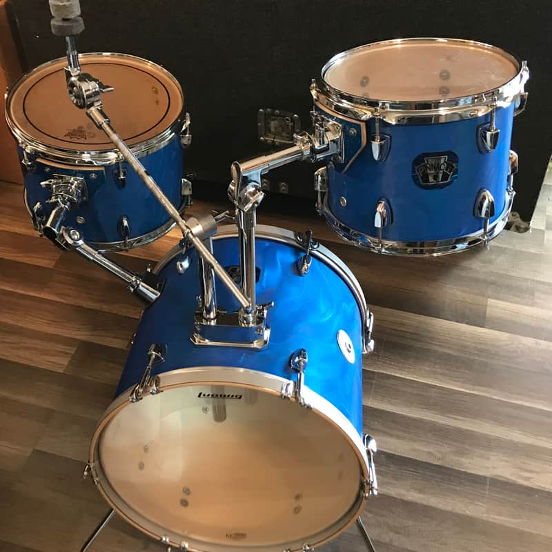 Ludwig 10”12” 16” Pinnacle Blue satin flame(Seller Refurbished) image 1