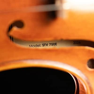Scott Cao STV-750E Scarampella 1890 Stefans Scar 2-Piece Back Violin - 4/4 image 15