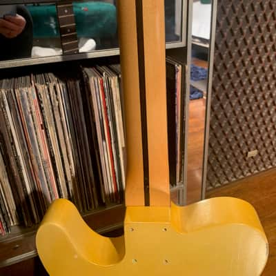 JVG TL Body and NECK Blond aged Bananna color Aged RELIC nitro lacquer Luthier Built by JVGuitars image 10