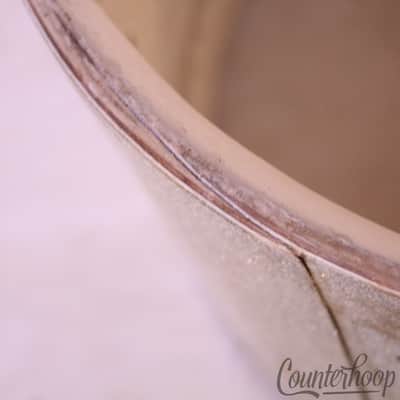*Ludwig 13x9" Silver Sparkle Tom Drum Shell Vintage 60s Pre-Serial 3Ply Mahogany image 9