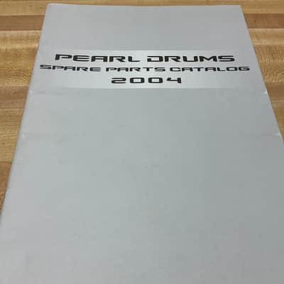 Pearl Spare Drum Parts Catalog 2004 image 1